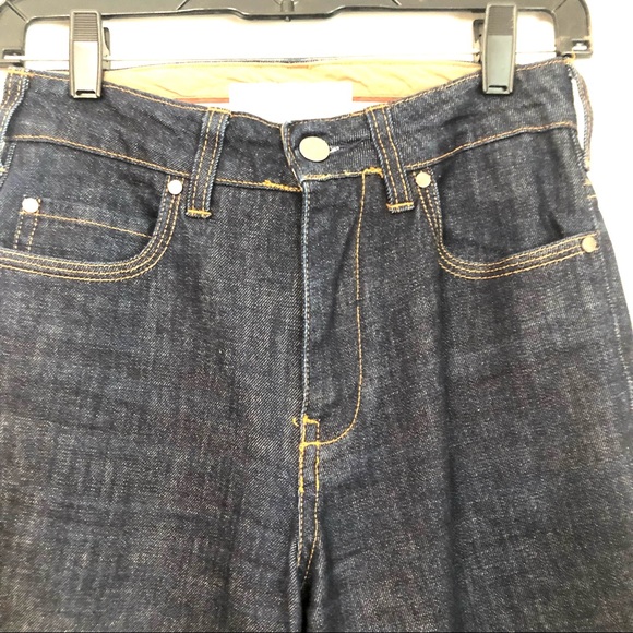 Stella McCartney High Rise Boyfriend Wide Leg Size 27 - Picture 5 of 11